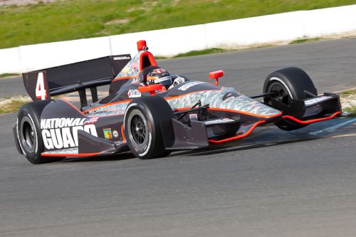 JR Hildebrand, Infineon Raceway Testing 2012