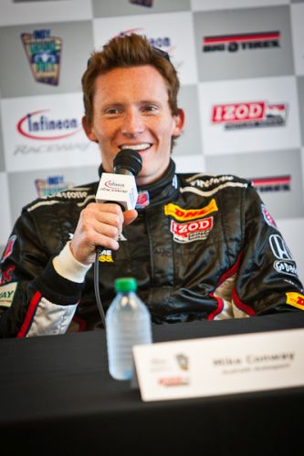 Mike Conway, Infineon Raceway - test session August 18th 2011