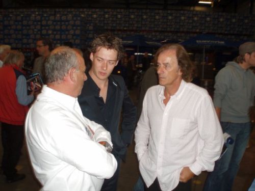 Arie  Luyendyk, Bart  Rietbergen, Junior  Strous, Assen