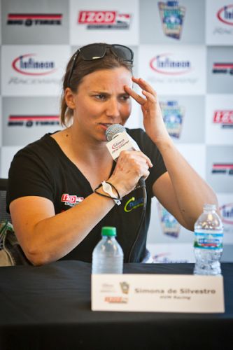 Simona De Silvestro, Infineon Raceway - test session August 18th 2011