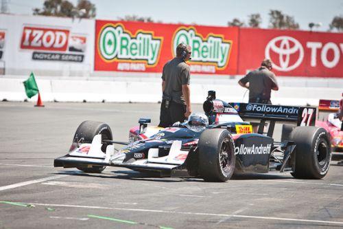 Mike Conway, Infineon Raceway - test session August 18th 2011