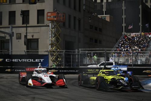 Alex Palou, Will Power, Detroit,