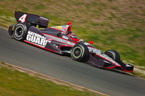 JR Hildebrand, Infineon Raceway Testing 2012-Day 2