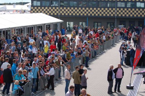 Publiek in de paddock, Assen