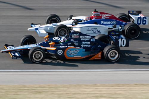 Dario Franchitti, Hideki Mutoh, Chicagoland