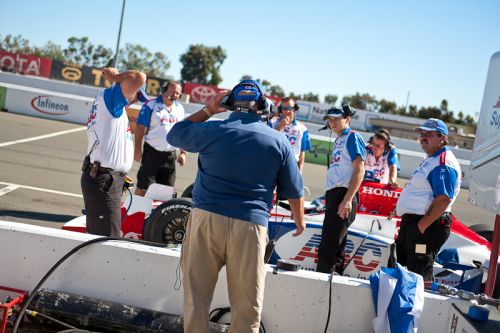ABC, AJ Foyt Test day @ Infineon Raceway