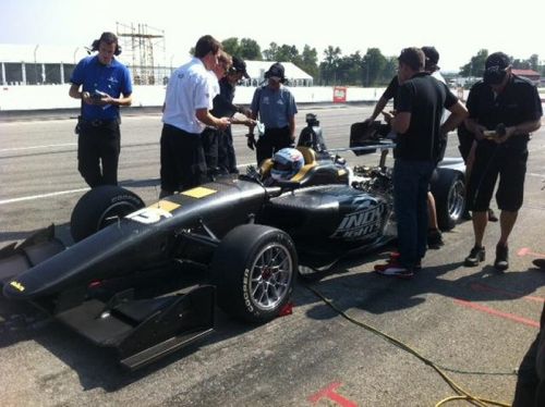 Tristan Vautier test de nieuwe IL15 op Mid-Ohio