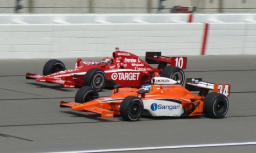 Jaime Camara, Dan Wheldon, Kansas Speedway