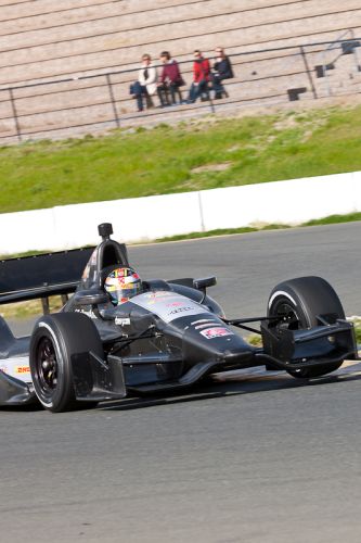 Ryan Hunter-Reay, IInfineon Raceway Testing 2012