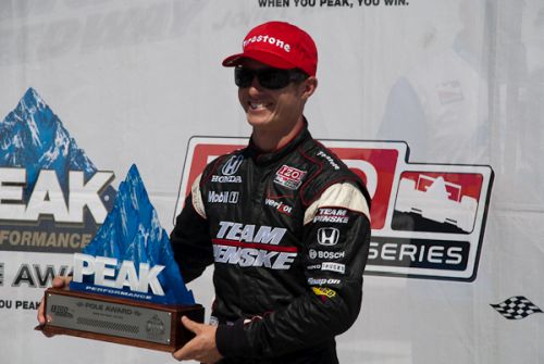 Ryan Briscoe Pole, Chicagoland