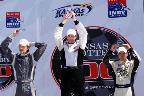 JR  Hildebrand, Kansas Speedway