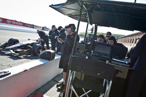 Infineon Raceway Testing 2012