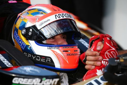 James Hinchcliffe pakt pole voor de honderdste Indianapolis 500