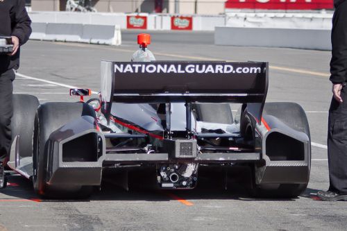 JR Hildebrand National Guard Panther Racing, Infineon Raceway Testing 2012