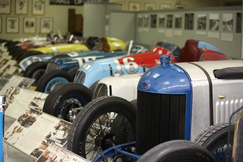 Indy Museum Vintage race cars, Indianapolis