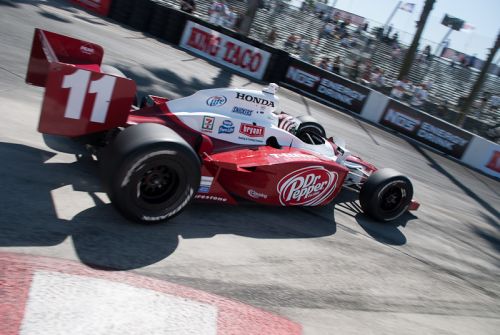 Tony Kanaan hairpin Dr. Pepper, Long Beach