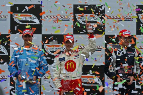 Houston podium
