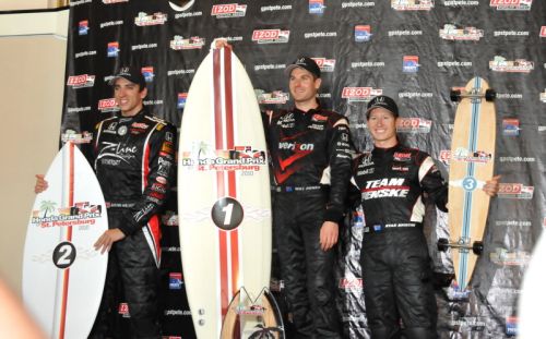 Ryan Briscoe, Will Power, Justin Wilson, St. Petersburg
