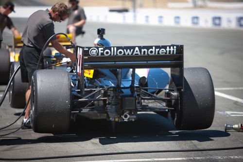 Mike Conway, Infineon Raceway - test session August 18th 2011