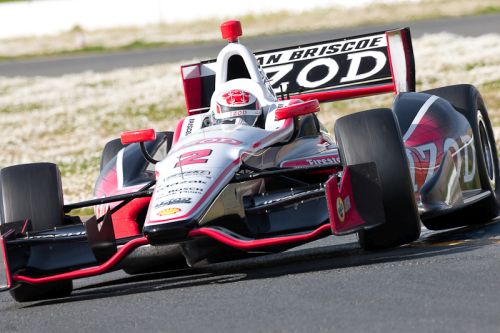 Ryan Briscoe, Infineon Raceway Testing 2012