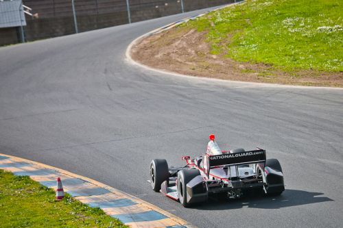 JR Hildebrand, Infineon Raceway Testing 2012-Day 2