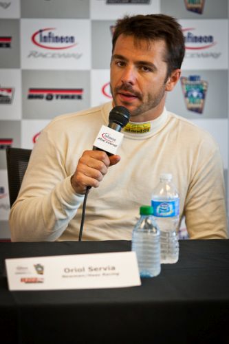 Oriol Servia, Infineon Raceway - test session August 18th 2011