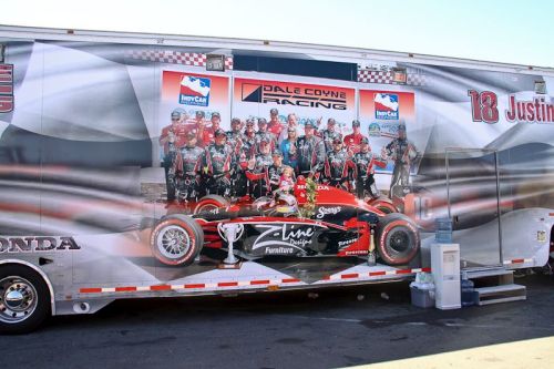 Justin Wilson, Infineon Raceway