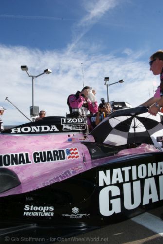 JR Hildebrand, Las Vegas Motor Speedway