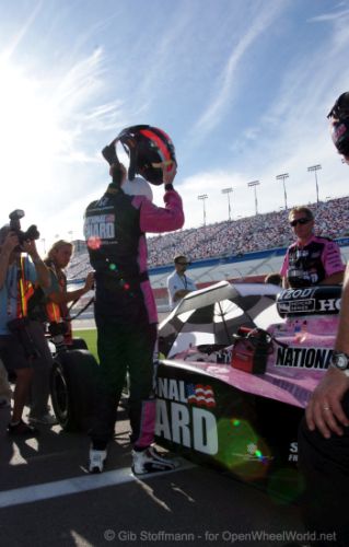 JR Hildebrand, Las Vegas Motor Speedway