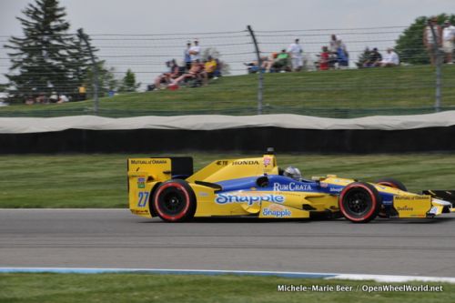 Marco Andretti, Indianapolis infield