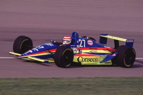 Nelson Piquet nam in 1992 deel aan de Indy 500