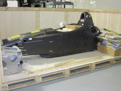 De monocoque van Sam Schmidt Motorsports