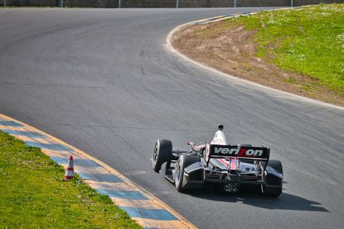 Will Power, Infineon Raceway Testing 2012-Day 2