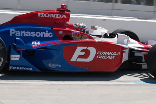 Hideki Mutoh sidepod, Long Beach