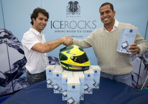 Bruno Junqueira sluit een sponsordeal met Ice Rocks