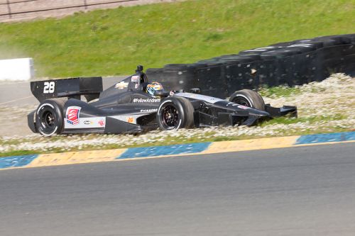 Ryan Hunter-Reay, Infineon Raceway Testing 2012