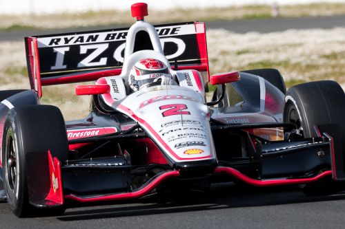 Ryan Briscoe, Infineon Raceway Testing 2012