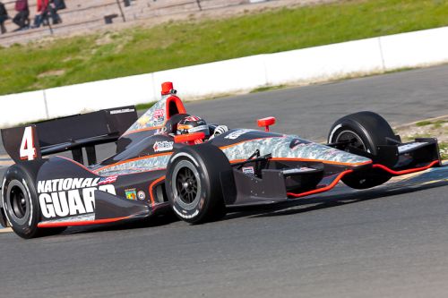 JR Hildebrand, Infineon Raceway Testing 2012
