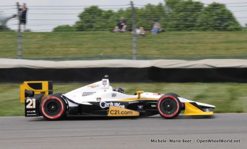 Josef Newgarden, Indianapolis infield