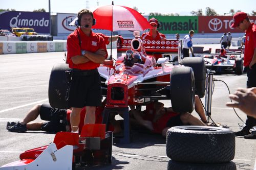 Scott Dixon, Test day @ Infineon Raceway