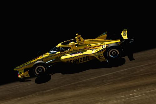 Scott McLaughlin traint voor de Indy 500
