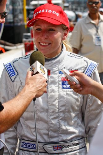 Pippa Mann, Indianapolis