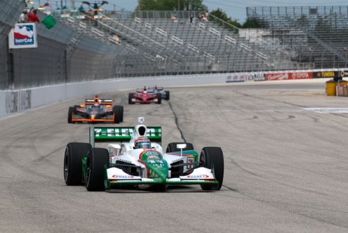 Ryan Hunter-Reay, Tony Kanaan, Milwaukee Mile