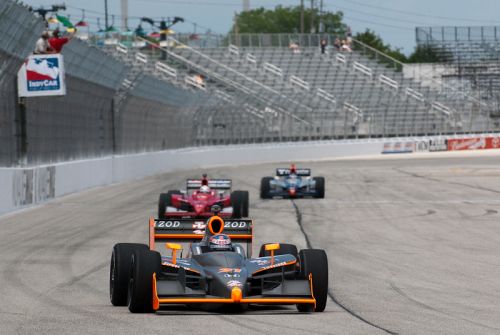 Robert Doornbos, Ryan Hunter-Reay, Milwaukee Mile