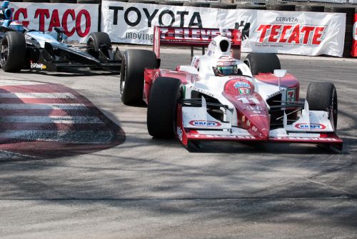 Tony Kanaan, Danica Patrick, Long Beach