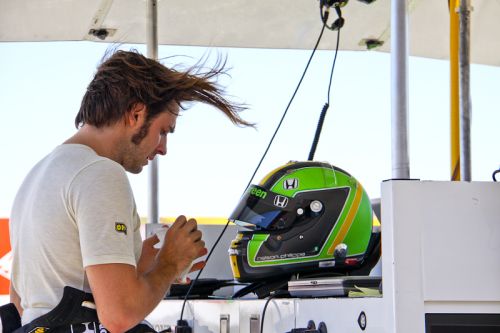 Nelson Philippe, Test day @ Infineon Raceway