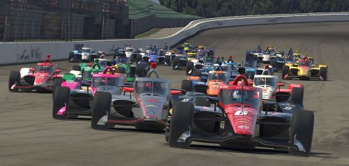 Robert Wickens leidt het veld op Motegi