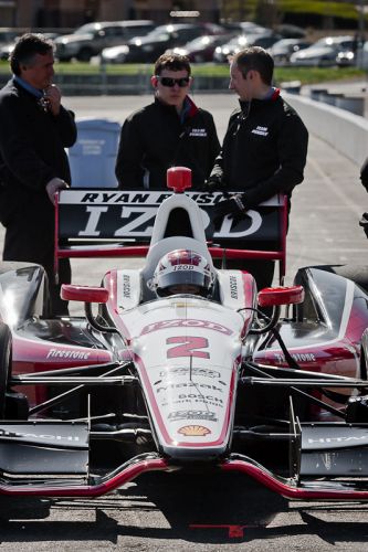 Ryan Briscoe, Infineon Raceway Testing 2012