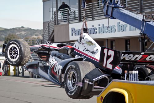 Will Power, Infineon Raceway Testing 2012