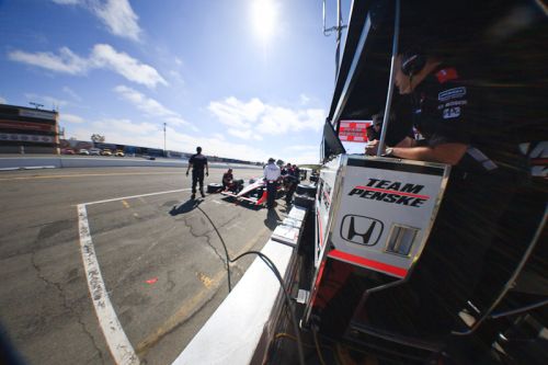 Helio Castroneves, Infineon Raceway